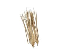 250 BROCHETTES BOIS BAMBOU BIO Ø3MM 25CM NATUREL