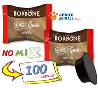 250 Capsules → Borbone Don Carlo À MODO MIO - Mélange Bleu Noir Rouge Light Dek