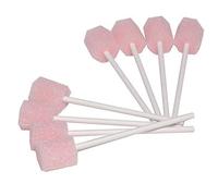 250 Dry rose mousse coton-tiges idéal pour oral hygiène procédures pilons swabs