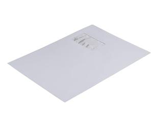 250 enveloppes d'éxpédition blanches C4, 229x324 mm, avec fenêtre, fermeture adhésive, rabat droit, 120 g/m² offset, Enveloppe 24