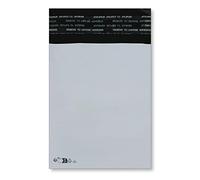 250 Enveloppes plastique A6 C6 pochette d'expédition en plastique blanche opaque A6 120 x 170 mm 50 micron sac livraison opaque 12 x 17 cm Enveloppe envoi fine légère solide inviolable et imperméable