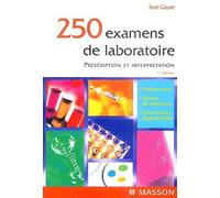 250 examens de laboratoire
