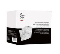 250 Feuilles Aluminium avec Compresse Intégréel - Peggy Sage