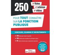 Fonction publique : 250 fiches, schémas et vidéos pour tout connaître sur la fonction publique - Avec la chaîne YouTube Fonctionnaire territorial: ... - Écrits et oraux - Catégories A, B et C