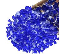 250 g de fragments de glace en mosaïque, pâte créative, particules de verre transparentes for bricolage, artisanat, décoration de la maison(Color 06)