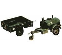 250 GAL Réservoir Remorque & M101 Cargo Plastique Kit 1:3 5 Model Italeri