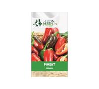 250 Graines de Piment Jalapeño (Capsicum annuum) - Piquant Modéré (4/10 Scoville) - Idéal Apéritif et Farci