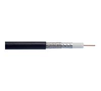 250 Meter Coaxial cable 120dB 10,4mm sw - Câble coaxial 75Ohm noir LCM 17 A+/250m Fca