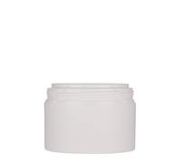 250 ml boîte en plastique 'Antonella', PP, blanc, ouverture : bouchon à vis