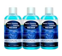 250 Ml Solution Nettoyante For Rasoir Homme, Compatible For Philips. Compatible For Panasonic. Compatible Avec 90% Des Rasoirs Électriques(3pcs)