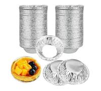 250 moules à tarte aluminium jetables mini pour cupcakes et puddings