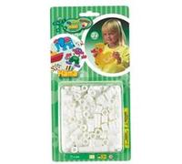250 perles MAXI (grosses perles Ø10 mm)- blanc Blanc G