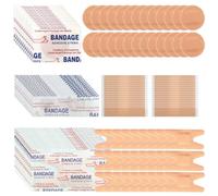 250 Pièces Pansement Doigt Pansement Orteil De Différentes Tailles | Trois Tailles De Pansement Doigt Main Elle Est élastique Douce Pour La Peau Et Respirante Convient à Un Usage Quotidien