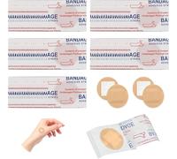 250 Pièces Pansement Rond 25mm Petits Pansements Ronds Diamètre Doux Délicat Pour Peau Quantité Suffisante Convient Au Nez Mains Visage Peaux Sensibles Un Indispensable À Maison Au Bureau Voyage