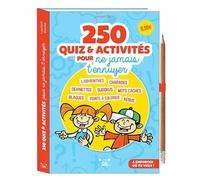 250 quiz & activités pour ne jamais t ennuyer ! - crayon offert