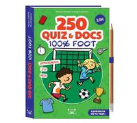 Michel Deshors, Nicolas Gettliffe – 250 quiz et docs 100% foot – Crayon offert – Éditions 365 broché