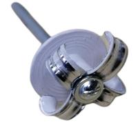 250 Rivets à Fleur à Large Tête Blancs 4,8 x 18 mm - Rivets Aveugles Aluminium - Fixation Carrosserie, Plastique et Tôle pour Usage Professionnel