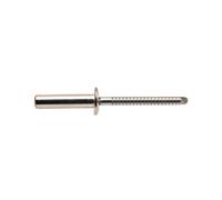 250 Rivets Aveugles Etanches Tête Ronde GOSTOP MI TRS 4.8 x 16 mm - Alu/Inox - D-Work