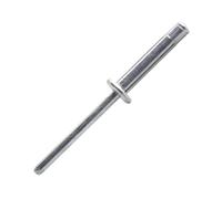 250 rivets étoilés à aluminium/aluminium à tête plate à Ø4x13,6mm - SCELL-IT - ED4013