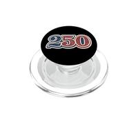 250 Semi Quincentenaire Retro Patriotic Graphic PopSockets PopGrip pour MagSafe
