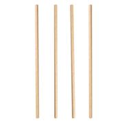250 unité - Pailles Droites Ø0,60X20 Cm Naturel Kraft
