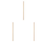 250 unité - Pailles Droites Cocktail Ø0,60X14 Cm Naturel Kraft (Lot de 3)