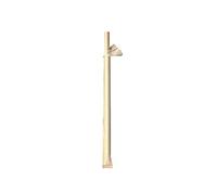 250 unité - Pailles Droites Sous Sachets Kraft Ø0,60X14 Cm Naturel Kraft