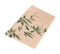 250 unité - Sachets Boulangerie 'Feel Green' 32 G/M2 26+8X35 Cm Naturel Kraft