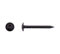 250 Vis Bois pour Penture Torx 6 x 20 mm - Zingué Noir - D-Work