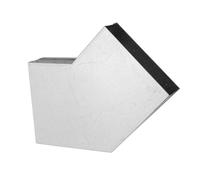 250 x 50 mm Conduit plat Coude 45° horizontal