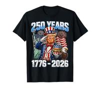 250 Years America 1776-2026 Uncle Sam Trump BBQ Party T-Shirt