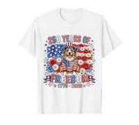 250 Years America Australian Shepherd USA 4th of July T-Shirt