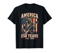 250 Years America German Shepherd Patriotic USA 4th of July T-Shirt