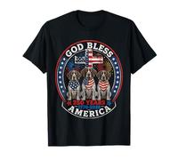 250 Years America German Shorthaired Pointer USA 4th of July T-Shirt