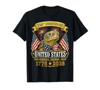 250 Years America Turtle Patriotic USA 4th of July T-Shirt