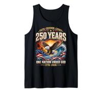 250 Years American 1776 2026 250th 4th July Independence Day Débardeur