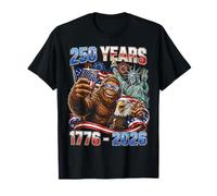 250 Years American 1776 2026 250th 4th July Independence Day T-Shirt