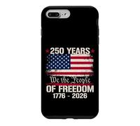 250 Years American We The People 4 Juillet 1776 2026 États-Unis Coque pour iPhone 7 Plus/8 Plus