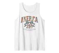 250 Years Anniversary America 1776-2026 USA 250th Birthday Débardeur
