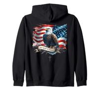 250 Years by God's Grace Family 1776-2026 Birthday American Sweat à Capuche