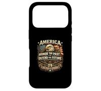 250 Years of Freedom America Eagle Honor The Passé Future Coque pour iPhone 17 Pro