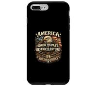 250 Years of Freedom America Eagle Honor The Passé Future Coque pour iPhone 7 Plus/8 Plus