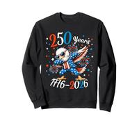 250 Years of Freedom Bald Eagle Dab Dance USA 1776-2026 Sweatshirt