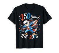250 Years of Freedom Bald Eagle Dab Dance USA 1776-2026 T-Shirt