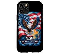 250 Years One Nation Under God - Eagle 1776 American Coque pour iPhone 11 Pro