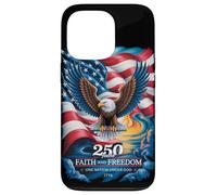 250 Years One Nation Under God - Eagle 1776 American Coque pour iPhone 13 Pro
