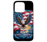 250 Years One Nation Under God - Eagle 1776 American Coque pour iPhone 15 Pro Max