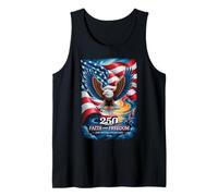 250 Years One Nation Under God - Eagle 1776 American Débardeur