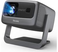 [2500 ANSI/Applications officielles/Audio 50 W] Projecteur extérieur 4K avec WiFi et Bluetooth, mise au point automatique, projecteur intelligent Keystone automatique compatible DoIby Audio, mise à