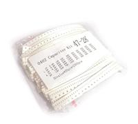 2500 Pièces Condensateurs 50 Valeurs, 0402, Condensateur Céramique CMS, Kit Assorti, 1pF~10uF, Échantillons De Condensateurs Céramiques En Puce
